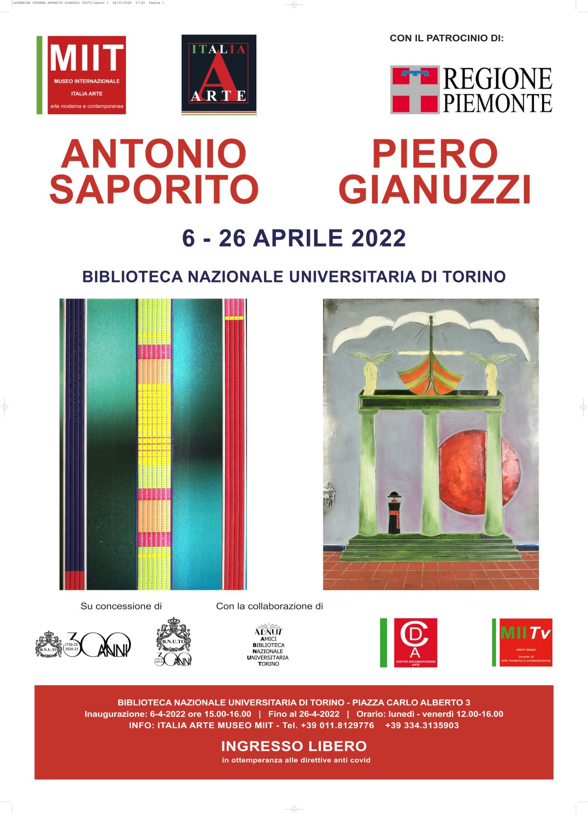 Antonio Saporito / Piero Gianuzzi